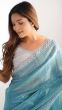 Sea Green Jimmy Choo Saree