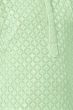Parrot Green Embroidered Kids Cotton Kurta