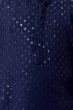 Blue Embroidered Kids Cotton Kurta