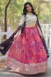 Multicolor Sequins Embroidered Georgette Lehenga Set
