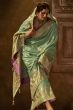 Pistachio Green Silk Light Weight Saree
