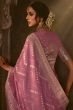 Baby Pink Silk Light Weight Saree