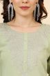 Pastel Green Silk Salwar Kameez