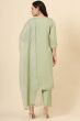 Pastel Green Silk Salwar Kameez
