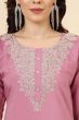 Pastel Pink Silk Salwar Kameez