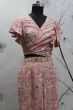 Peach Floral Printed Crepe Co-ord Set