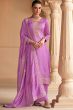 Lavender Designer Salwar Suit