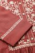 Brown Color Embroidered Short Kurti