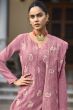 Pink Cotton Pakistani Embroidered Salwar Kameez