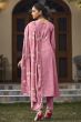 Pink Cotton Pakistani Embroidered Salwar Kameez