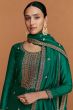 Green Silk Trouser Suit