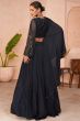 Black Sequins Embroidered Lehenga