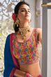 Pink Muslin Lehenga Choli