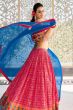 Pink Muslin Lehenga Choli