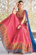 Pink Muslin Lehenga Choli