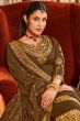 Brown Shantoon Embroidered Kurta Set