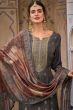 Grey Jacquard Kurta Set