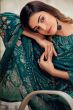 Ocean Green Pure Viscose Muslin Digital Print Kurta Set