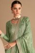Sage Green Straight Cut Palazzo Suit