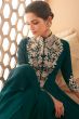 Dark Green Floor Length Anarkali Kurti