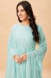 Mint Blue Georgette Anarkali Suit