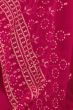 Rani Pink Sharara Style Georgette Salwar Suit