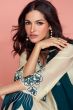 Off White Silk Party Wear Salwar Kameez